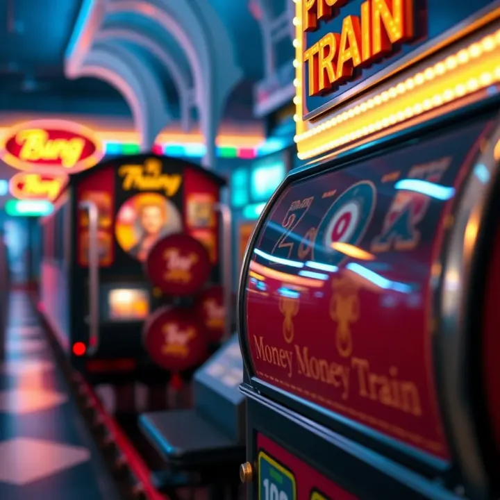 Bonus features and payout options available in Money Train slot at BangBet