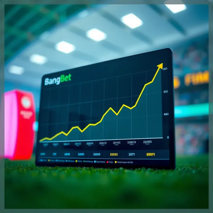 Graph illustrating growth trends in Nigeria's sports betting market