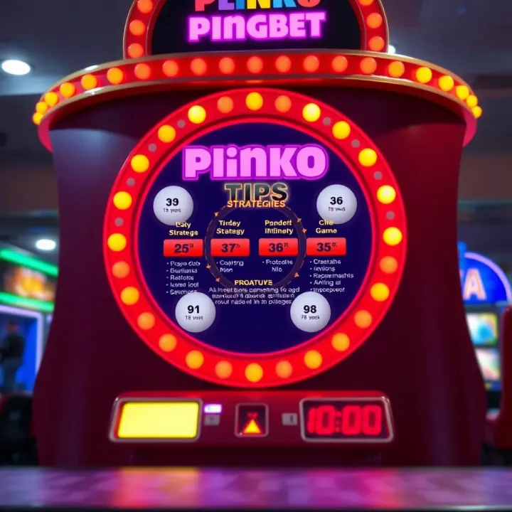 Graphic illustrating key strategies to enhance winning chances in Bangbet Plinko game