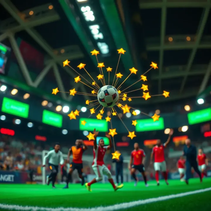 Collaborative network illustrating Bangbet's partnerships and technology integration in Nigeria's betting market