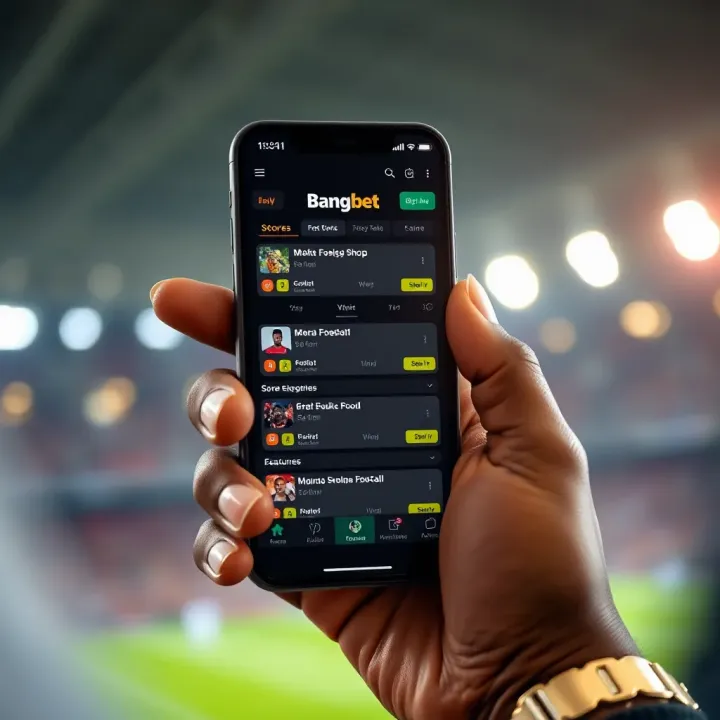 Bangbet Shop Mobile App and Live Score Features in Nigeria