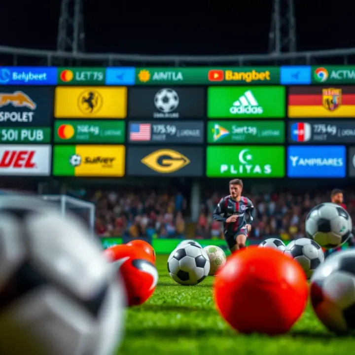 Variety of sports icons representing different betting markets available on Bangbet