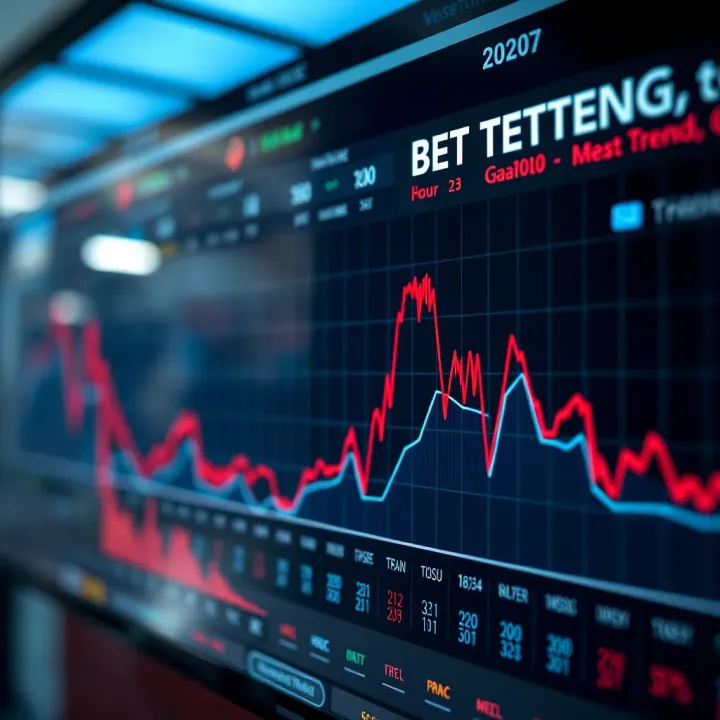 Graph showing trends and data points for sports betting predictions
