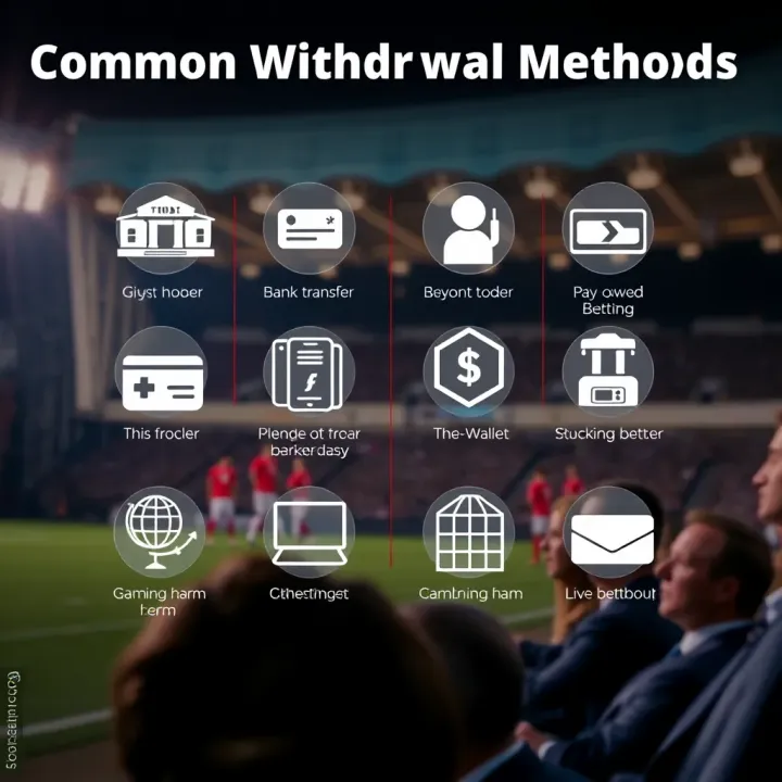 Illustration of digital payment methods including bank transfer and e-wallet icons